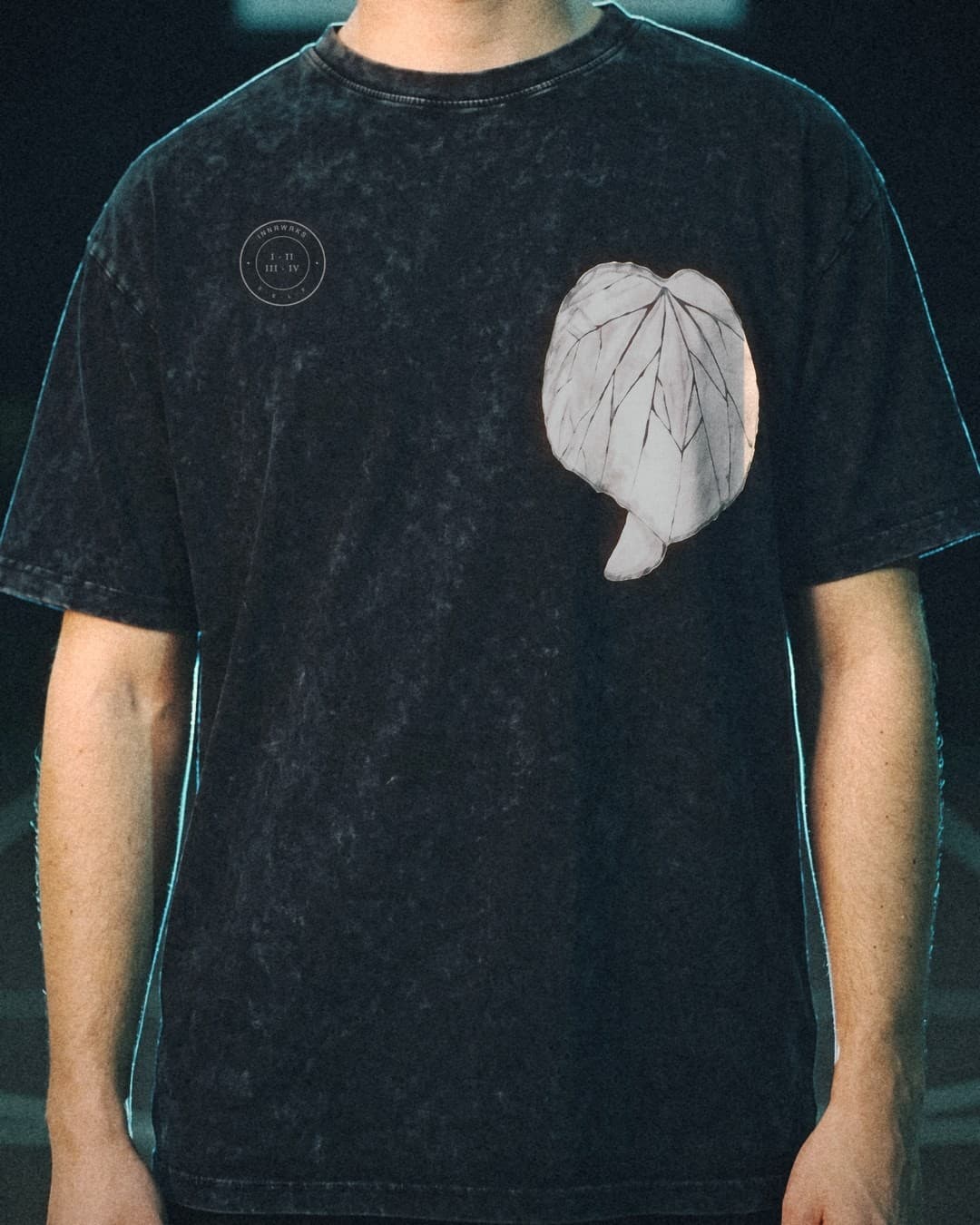 The INNRWRKS tee, worn